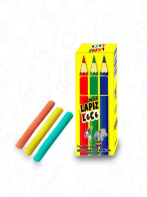 Color pensil gum